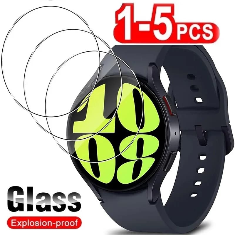 For Samsung Galaxy Watch 6 44MM 40MM Screen Protector Tempered Glass for Samsung Galaxy Watch 6 Classic 47MM 43MM Film Foil