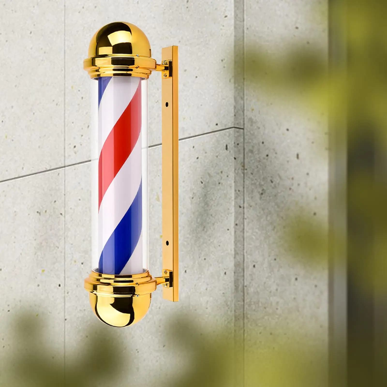 Barber Pole LED Light Barbershop Light Fixture for Salon Indoor Outdoor