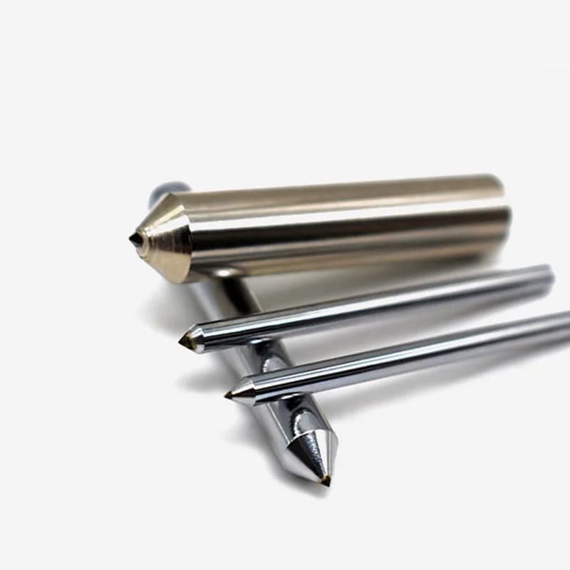 3mm 3.175mm Diamond engraver pen point engraving cutter cnc milling tools circuit board metal stone aluminum carving bits 2pcs