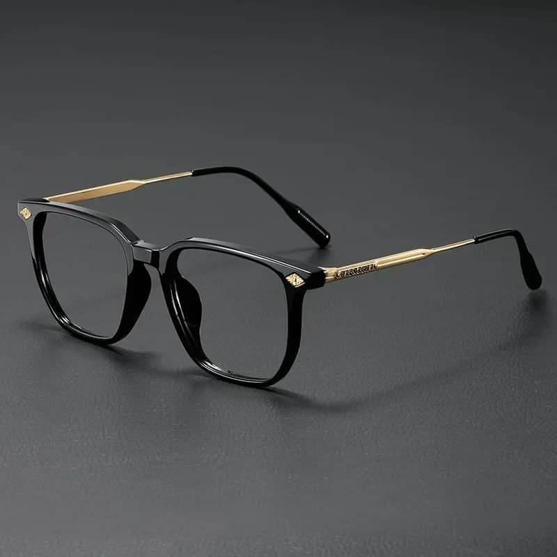 Fashion Optical Glasses Frame Women Anti Blue Light Men Business Large Square Eyeglasses Vintage Prescription Eyewear