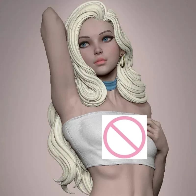 1/24 Scale Resin Figure Assembled Model Kit Cartoon Beauty Standing Miniature Toy Gift Unassembled and Unpainted Free Shipping