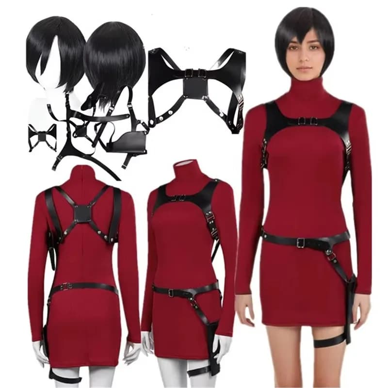 Ada Wong Cosplay Belt Waistband Game Fantasia Costume Accessories Adult Women Back Strap Halloween Carnival Party Suit Prop