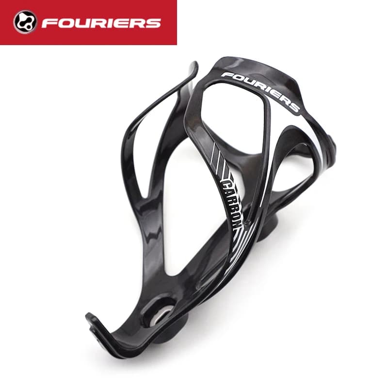 FOURIERS 30g Ultra Light Full Carbon Fiber Bicycle Water Bottle Cage Bike Drink Holder Lightweight for MTB Road Bike Cycling