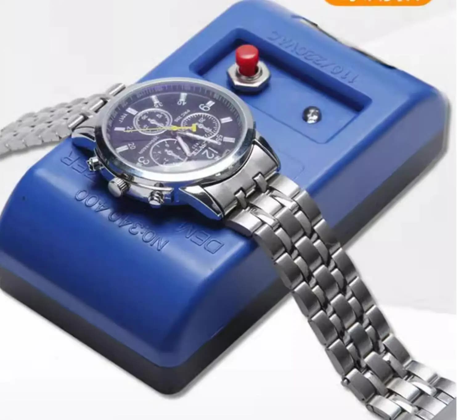 Watch Demagnetizer Mechanical Quartz Watch Repair Tool Electrical Professional Demagnetize Tool for Watchmaker EU Plug
