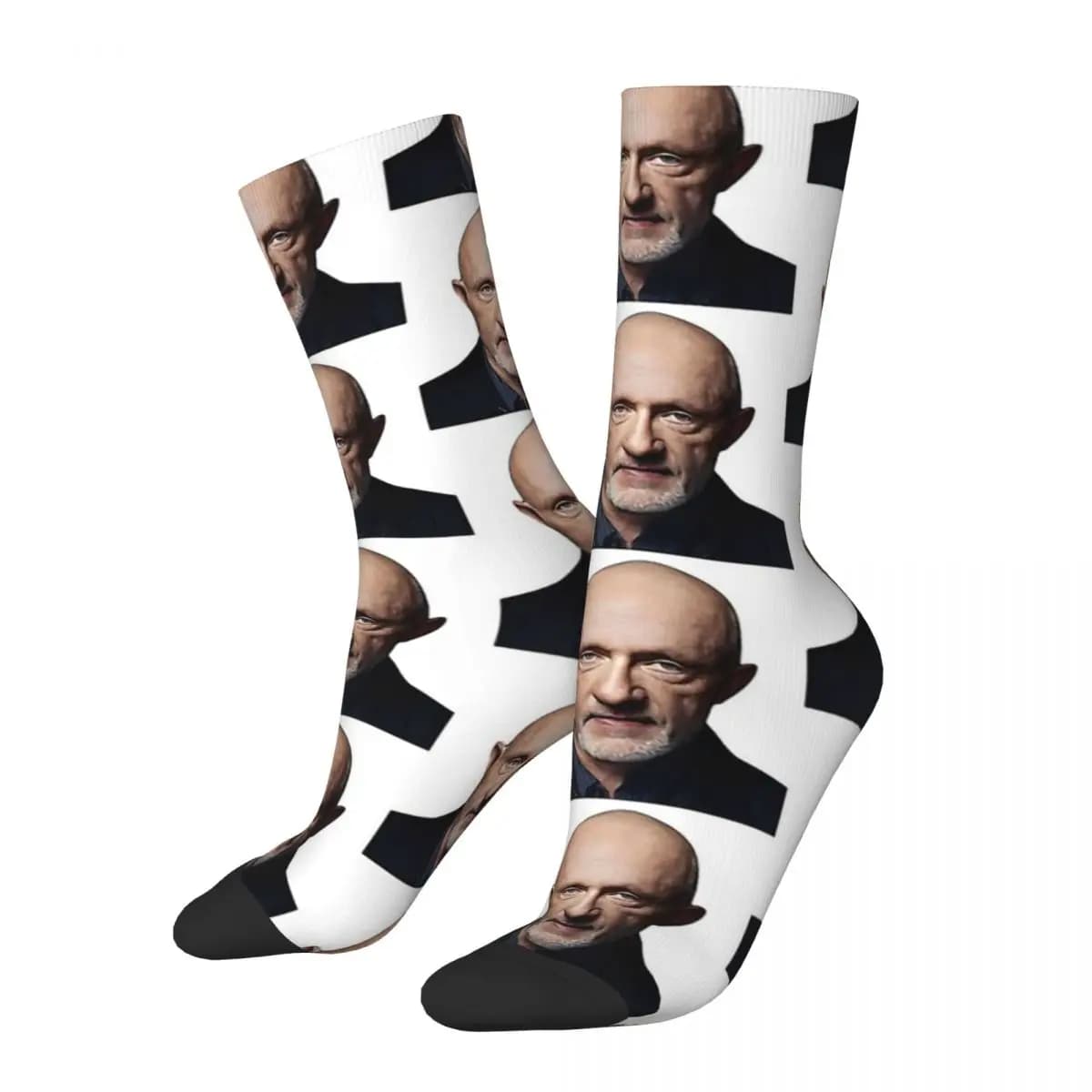 Mike Ehrmantraut Heisenberg Walter Unisex Winter Socks Hiking Happy Socks street style Crazy Sock