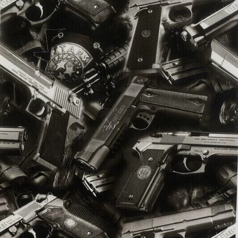 0.5mX2m/10m pistol gun pattern hydrographic-film-transfer CSCY884 water transfer