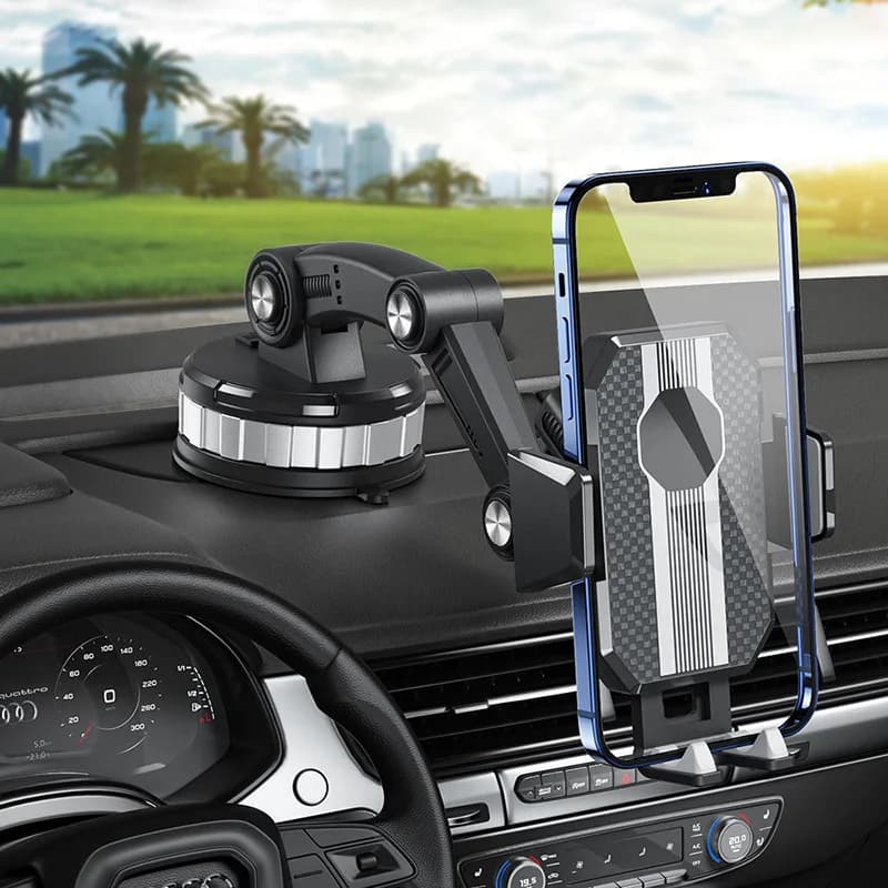 2023 NEW Universal Sucker Car Phone Holder 360 Windshield Car Dashboard Mobile Cell Support Bracket for 4.0-6 Inch Smartphones 2
