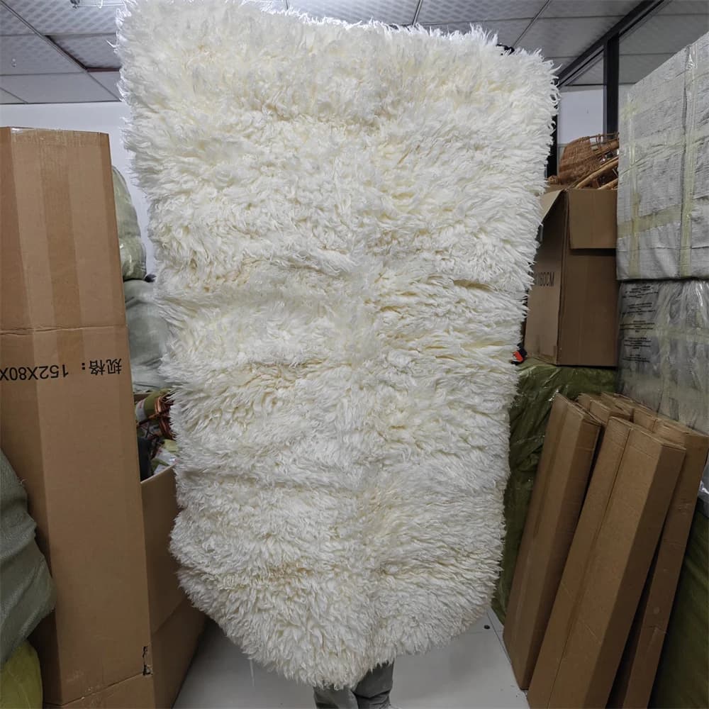 150x90cm Flokati Newborn Photography Big Size Thick Long Greek Wool Blanket Background Baby Photo Props Fotografia Acessorio Boy