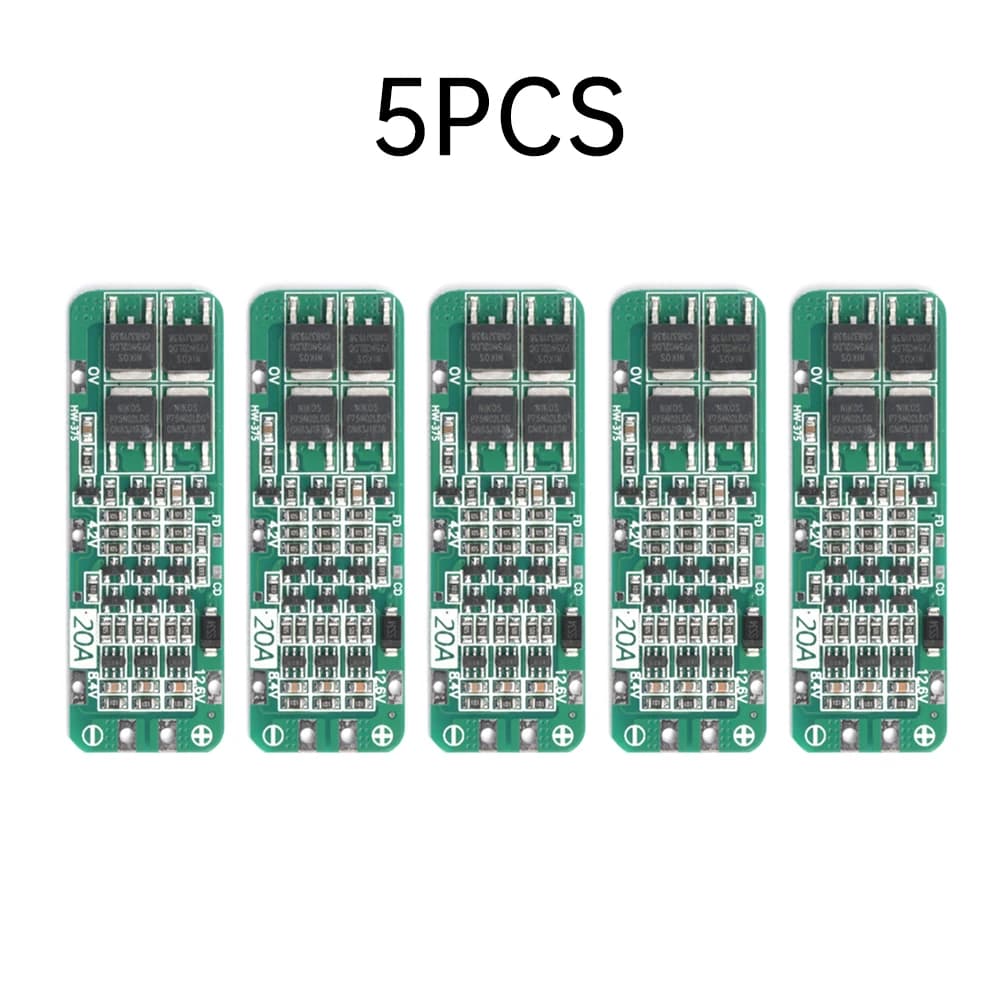 Smart BMS 3S 20A 12V 18650 Li-ion Lithium Battery Charger Protection Balance Board With Balancers Equalizer