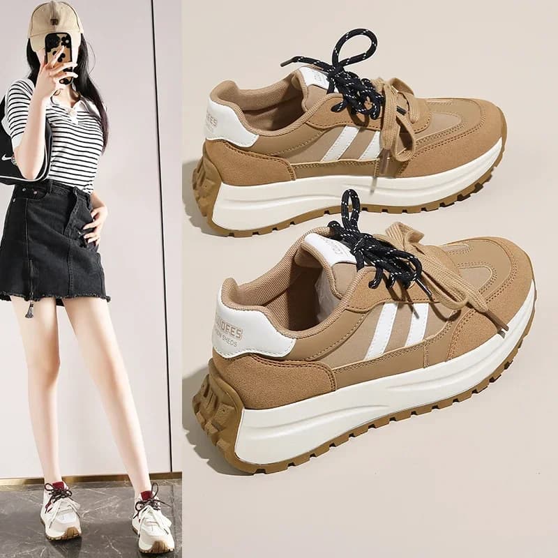 2024 Designer Brand Golf Shoes for Women Thick Outsole Female Sport Golfing Sneakers Non-slip Grass Jogging Shoes for Woman