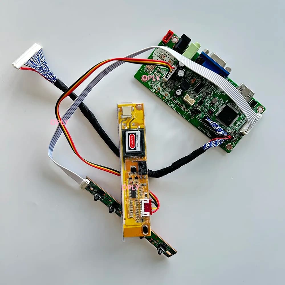 58C Controller board HDMI-Compatible VGA for LTN156AT01 LTN156AT01-D01 1366X768 LCD panel 15.6" Screen monitor DIY 1 lamps