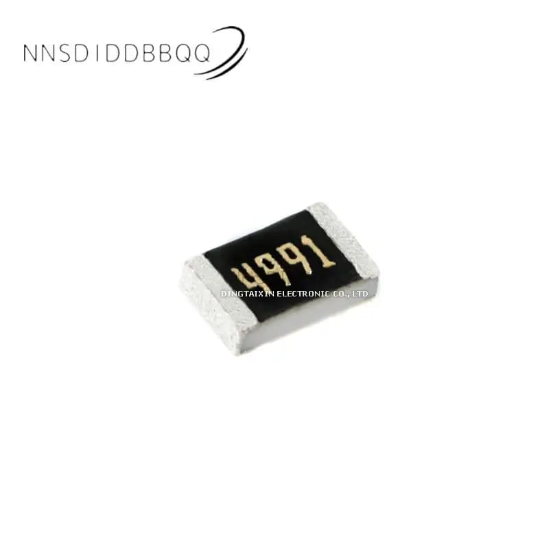 50PCS 0805 Chip Resistor 4.99KΩ(4991) ±0.5% ARG05DTC4991 SMD Resistor Electronic Components