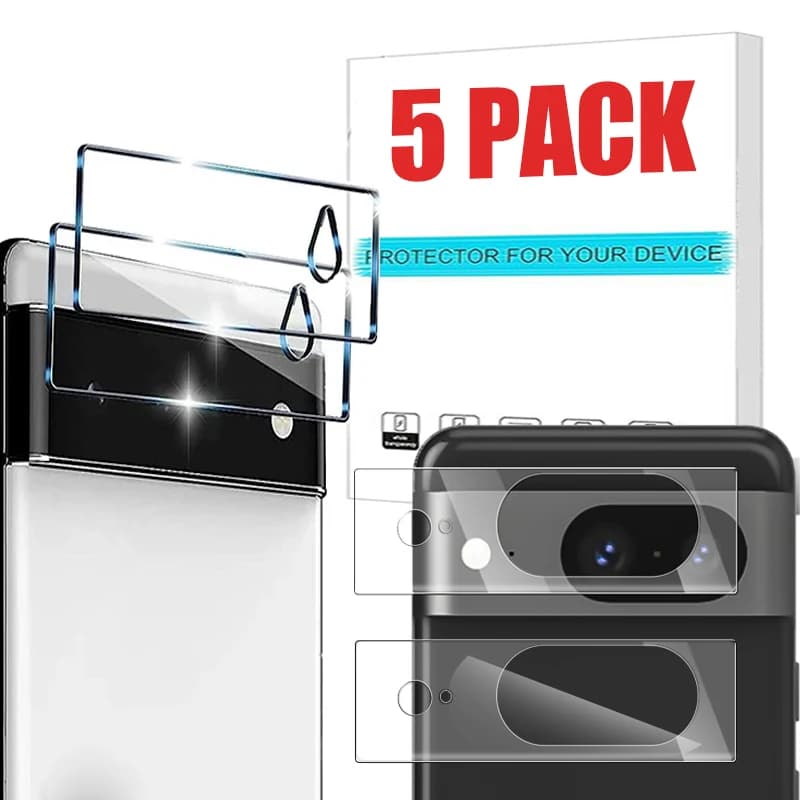 For Google Pixel 8/7/6 6A 7A 6Pro 7Pro 8Pro Back Camera Tempered Glass Films Rear Lens HD Clear Screen Protector Film