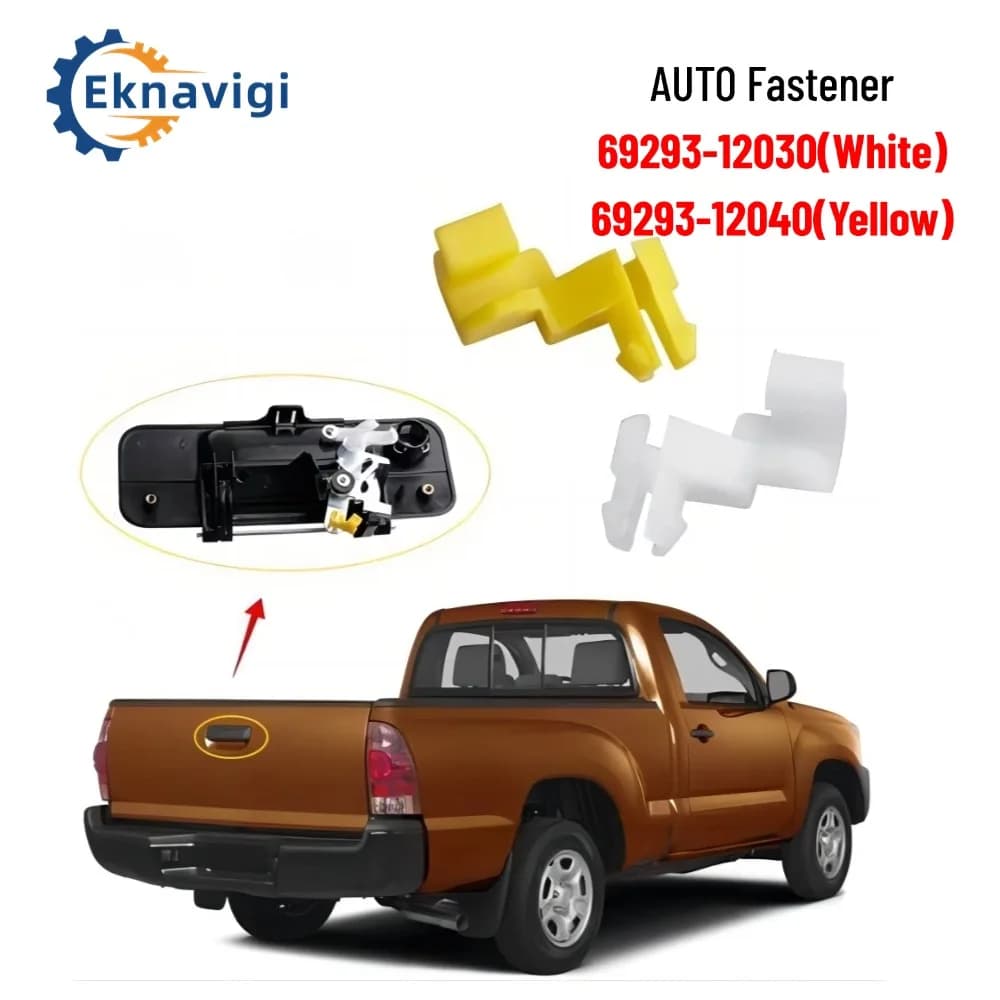 20PCS 10 Sets Door Lock Rod Clip Left Right Retainer Fasteners for Toyota 4D0-807-300 69293-12040