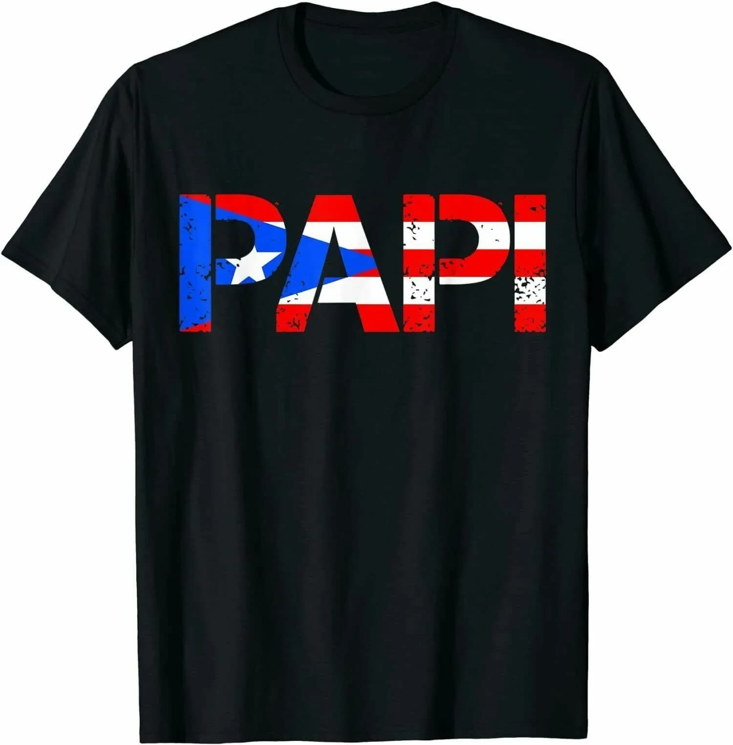 Puerto Rico Flag Father&apos;s Day Great Gift Idea Tee T-Shirt