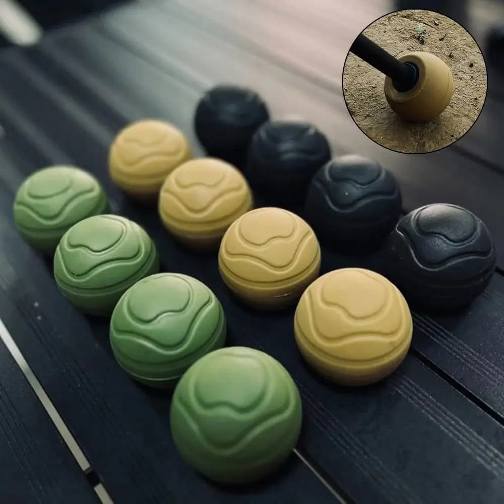 1/4Pcs Camping Chair Accessories Moon Chair Leg Covers Anti-sag Anti-slip Ball Foot Covers Wear-resistant Removable