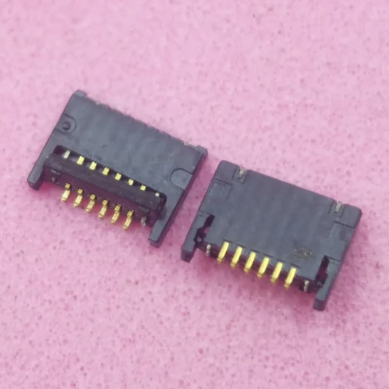 1-10Pcs FPC Connector Plug Battery Contact Clip On Jack Board J6951 For Macbook Pro A1990 A2141 A1707 13" A1706 A1989 15" 6 Pin