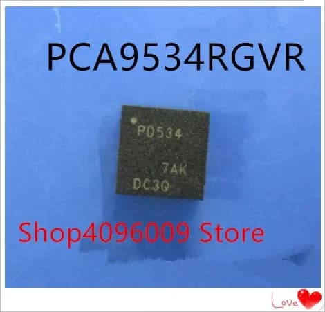 NEW 10PCS/LOT PCA9534RGVR  PCA9534 PD534 QFN
