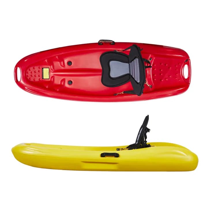 Safety Kids Kayak Play On The Water