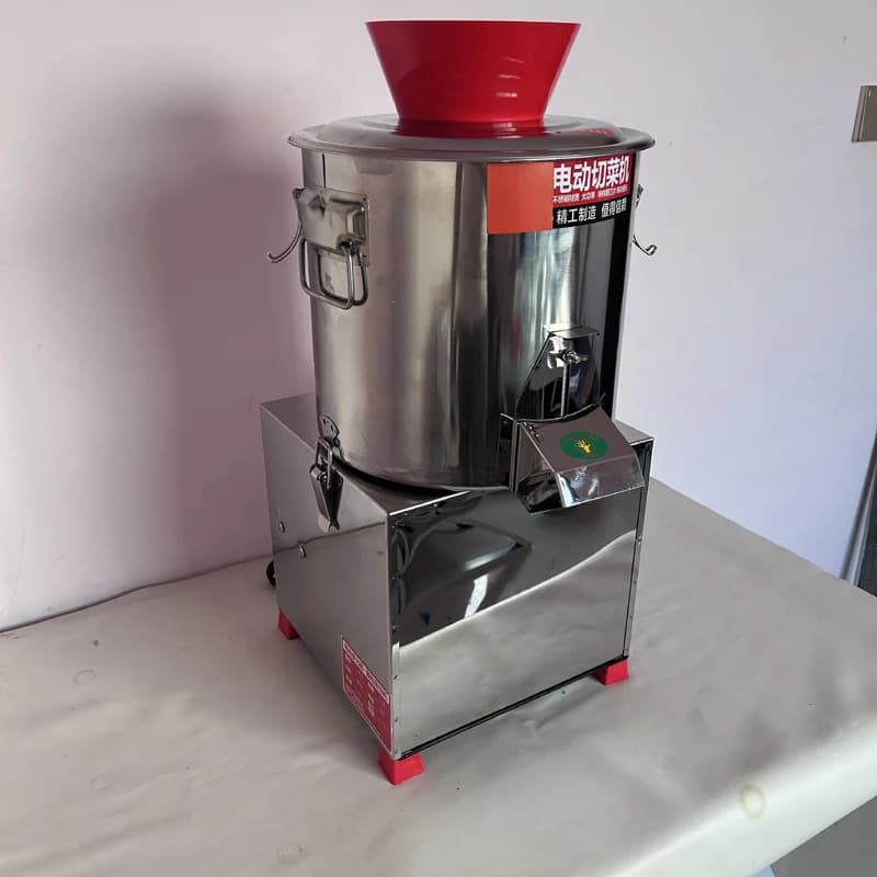 PBOBP Electric Cutting Dumpling Filling Mixer, Commercial Multifunctional Vegetable Cutter, Ginger, Garlic, And Chili Shredder