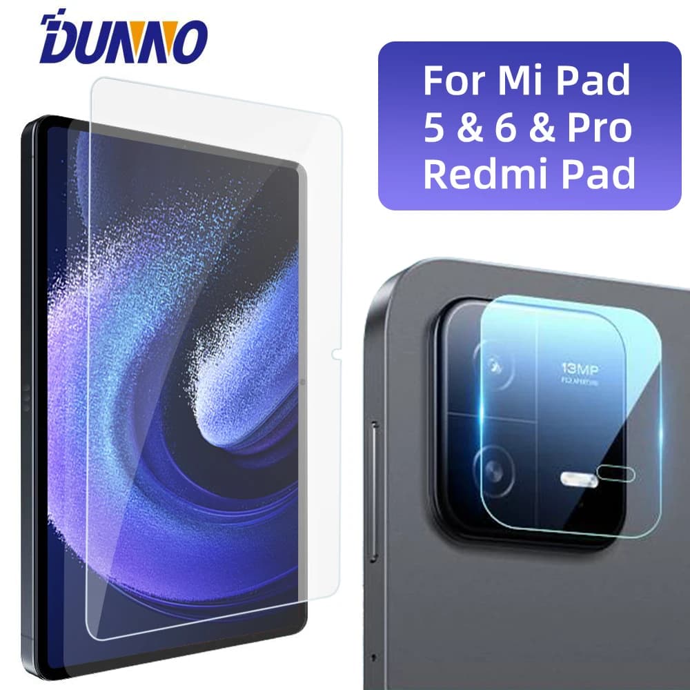 For Xiaomi Pad 6 / 6Pro 7/7Pro Tempered Glass Protector For Mipad 5 11inch Redmi Pad 10.6inch SE 11in HD Protective Tablet Film