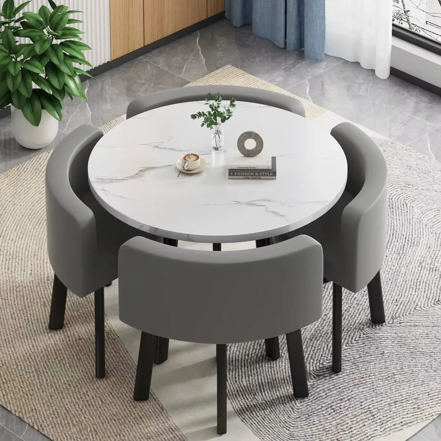 Storage, Dining Table,holddining Table Set  Store, Shop, Negotiation, Comedor Compacto Reception, Round Table