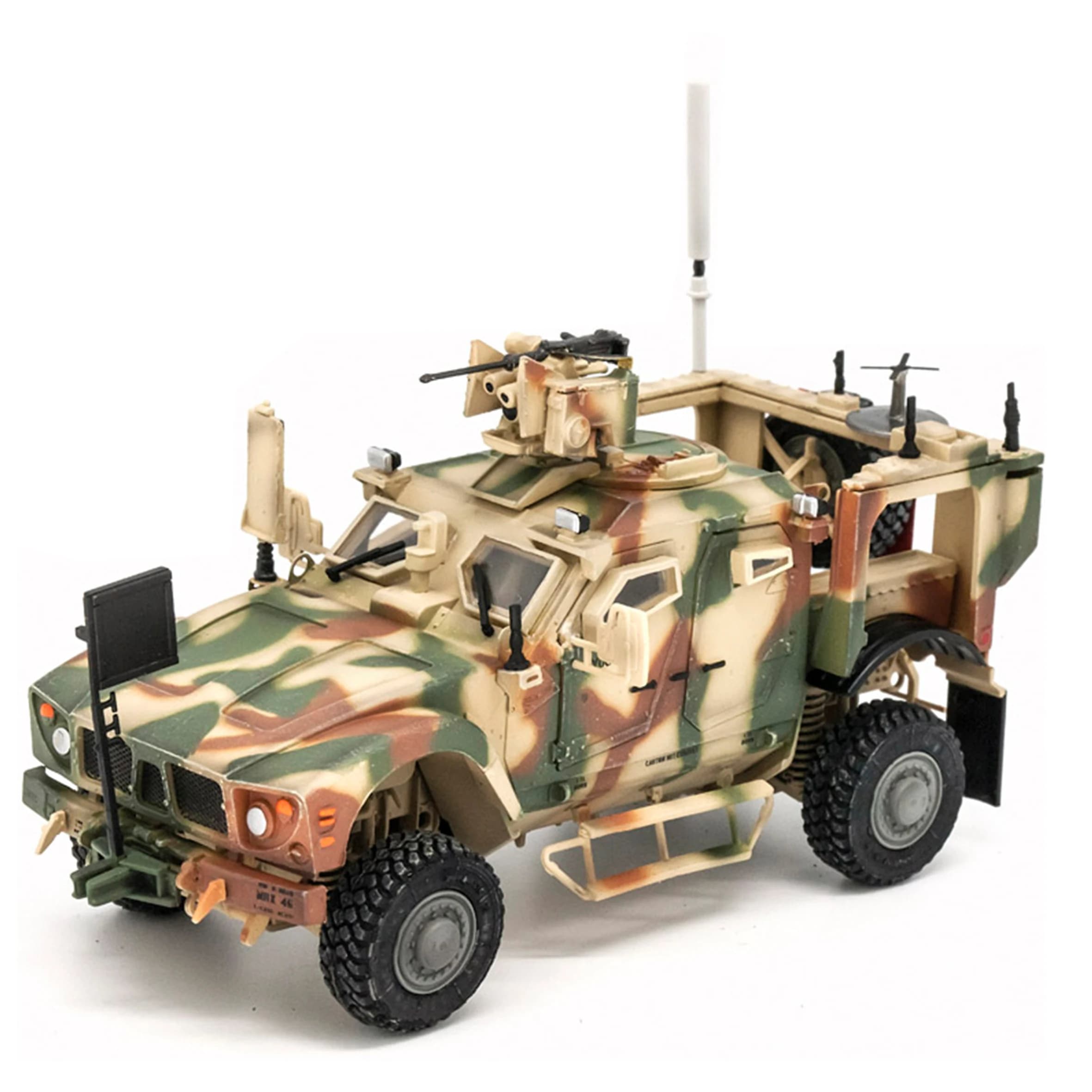 1/72 T-M TF7405 M-ATV Anti Mine and Anti Ambush Vehicle Model Roof Weapon Station Finished product collection model