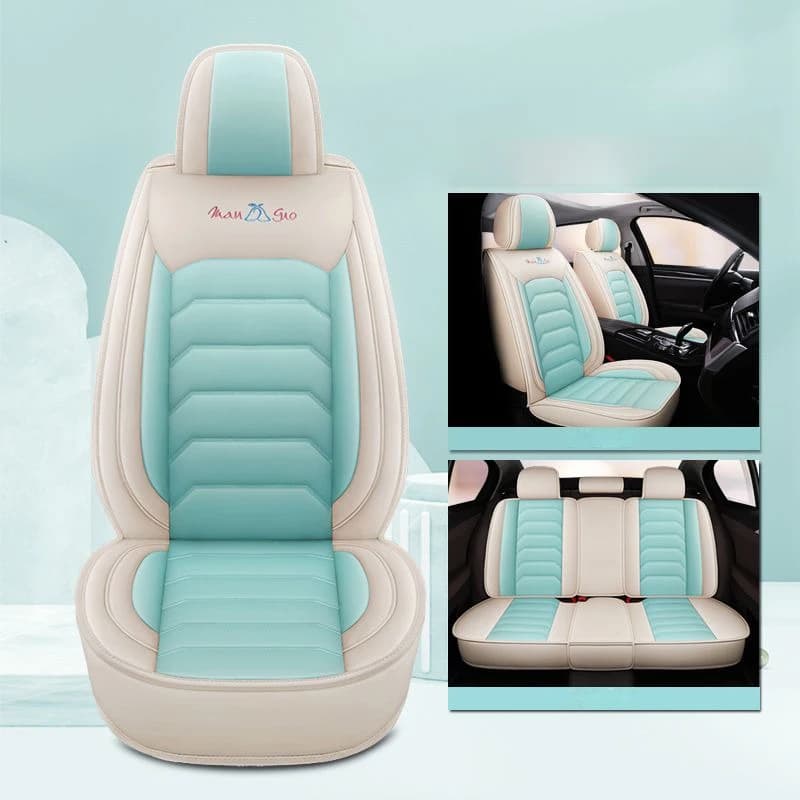 BHUAN Car Seat Cover Leather For Cadillac All Models SRX CTS CT4 CT5 XT4 CT6 SLS ATS ATSL XTS XT5 CT6 Escalade Auto Accessories