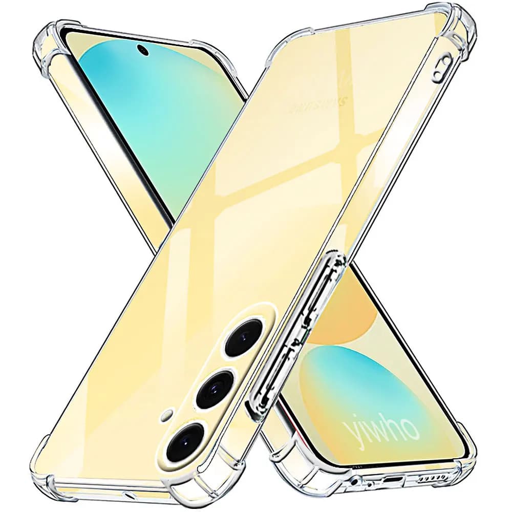 Shockproof Clear Soft Phone Case for Samsung Galaxy S24 FE Back Case Transparent Cover S24 S23 S22 S21 Ultra Fe Plus S24fe