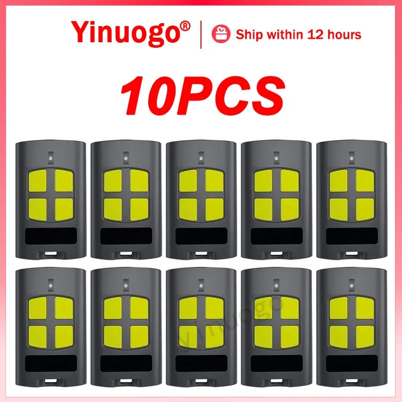 NEW TO GO 4VA 2VA 2WV 4WV VA WV Garage Door Remote Control 433mhz Rolling Code Replacement Remote Control Gate