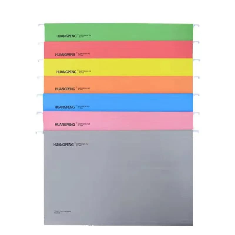 10Pack FC Hanging File Folders Organizer with Clear Tabs Extra Capacity Hang Folders Document Holder Reinforced Suspension Files