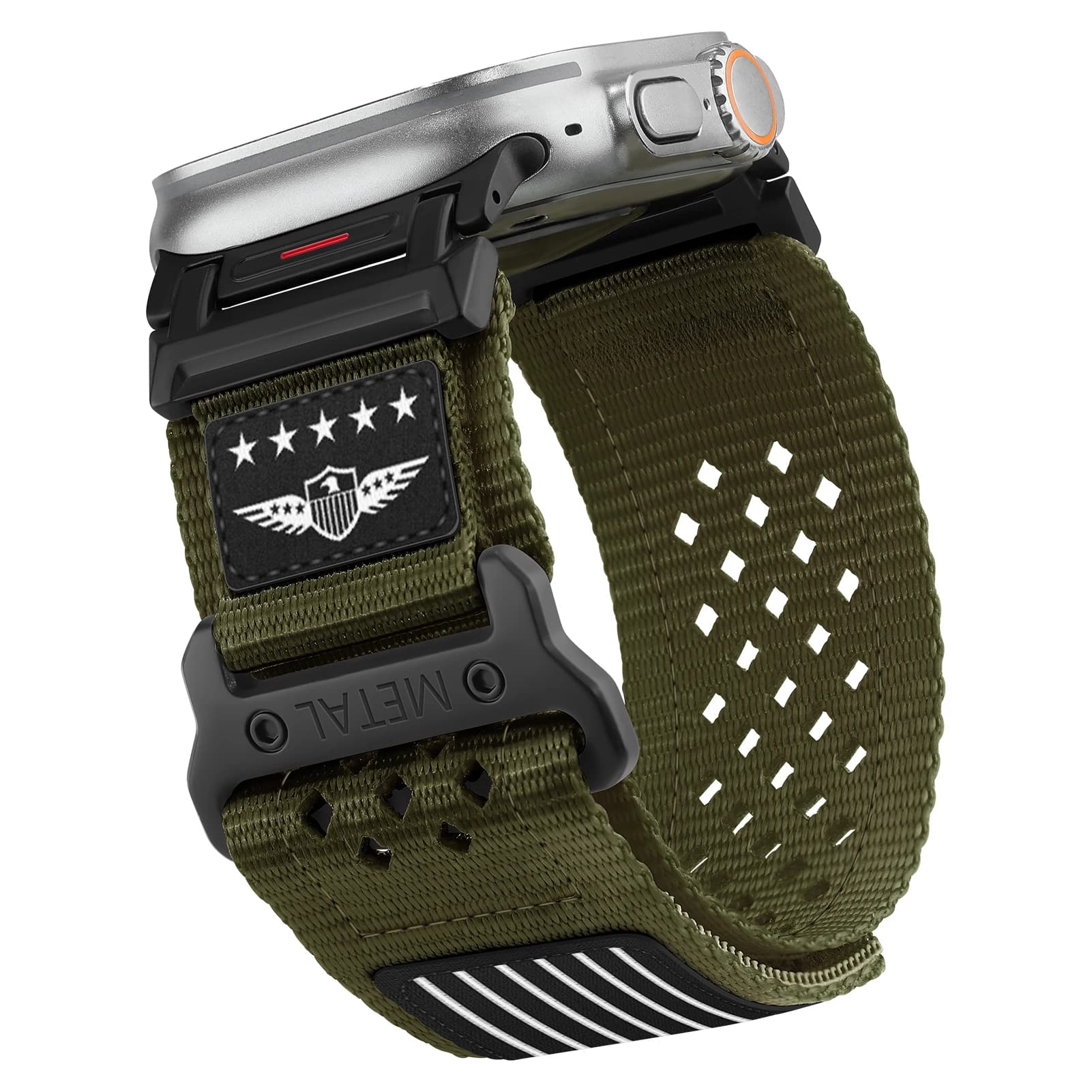 Trail loop for Apple Watch Ultra 2 Band 49mm 44mm 45mm 42mm Sport Nylon correas bracelet iWatch series 10 9 7 6 8 se Strap 45 mm