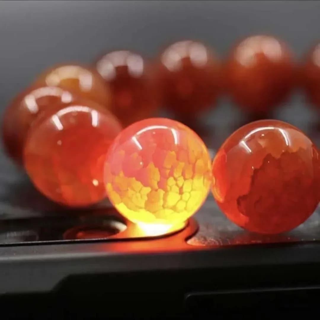 Red Agate Dragon Scale Phoenix Blood Bracelet Dragon Pattern Bracelet Prayer Bead Natural Stone Bead jade Bracelet for Men Women