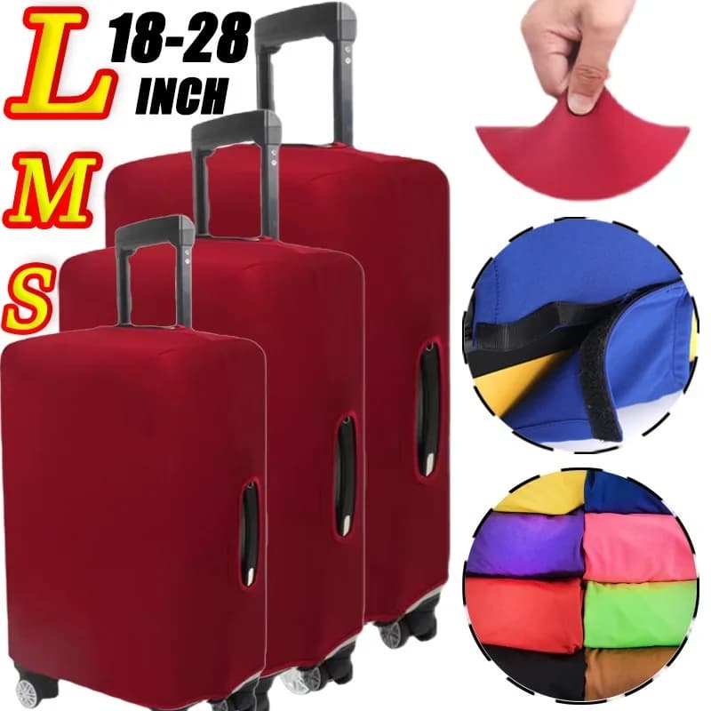 Waterproof Luggage Cover Anti Scratch Trolley Box Protector Rolling Suitcase Dustproof Accessories Travel Case Protective Sheath