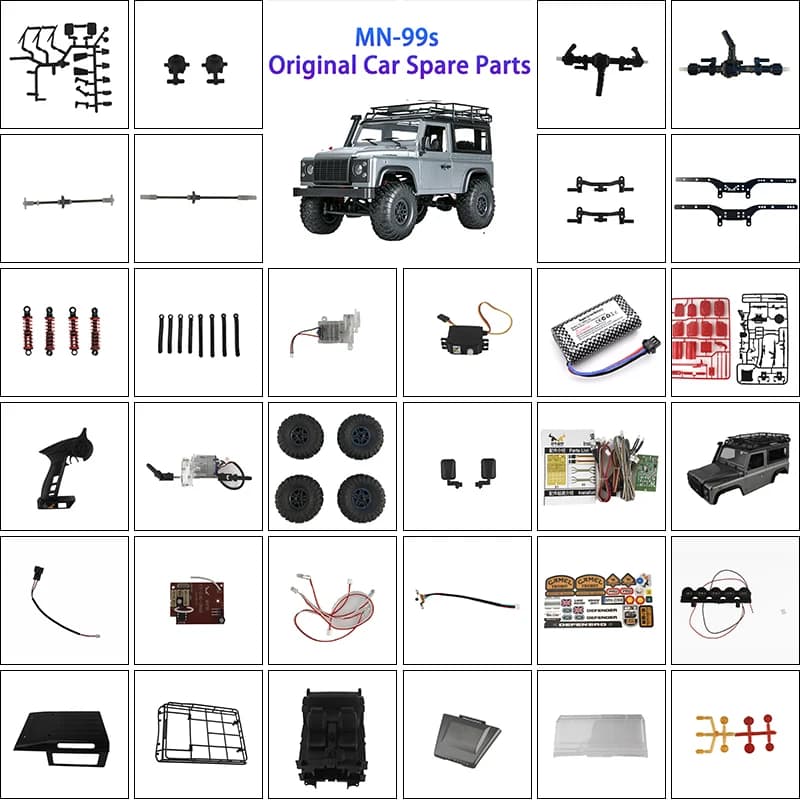 Metal OP Simulated Decorations Accessaries Diy for MN Model D90 D91 MN99 MN99S 1/12 RC Car Window Mesh Upgrade Spare Parts