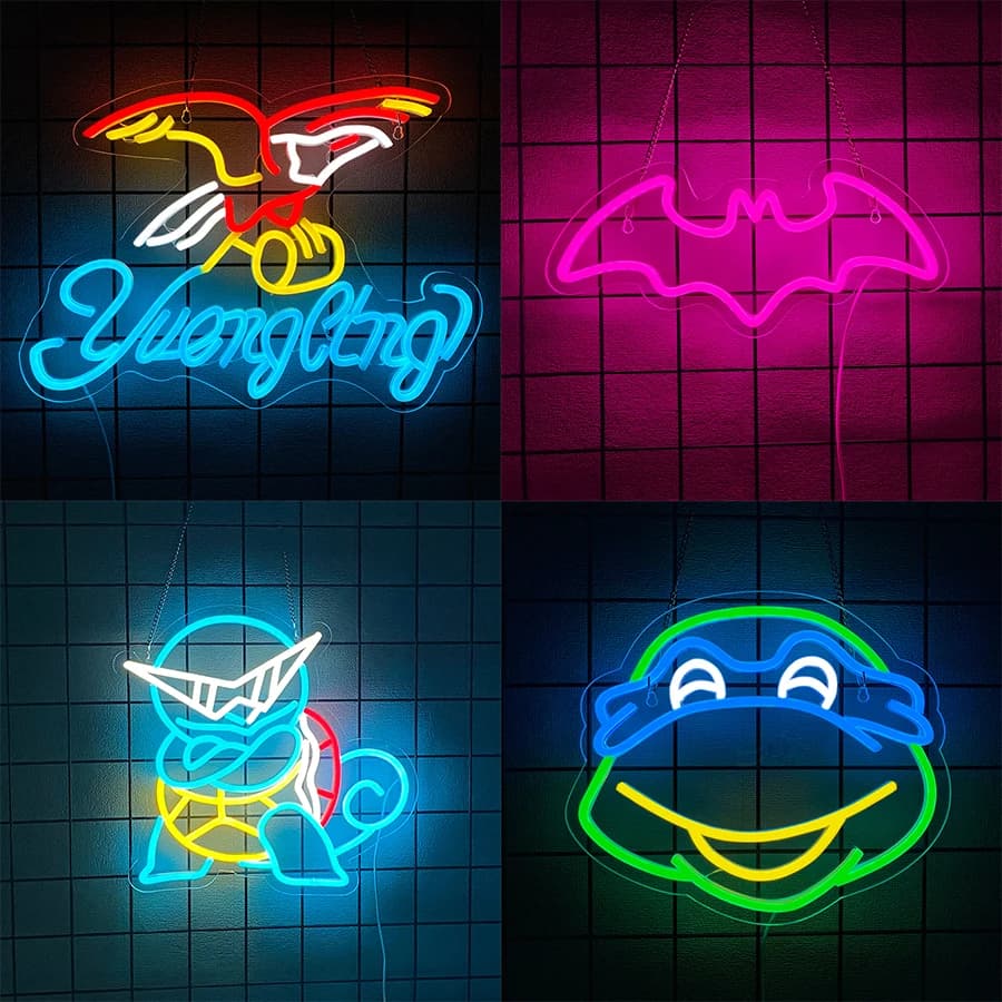 Neon Signs Of Animal Series Are Used For Personalized Wall Decor, Usb Power Supply, Wall Lamps In Rooms, Bars And Game Rooms.