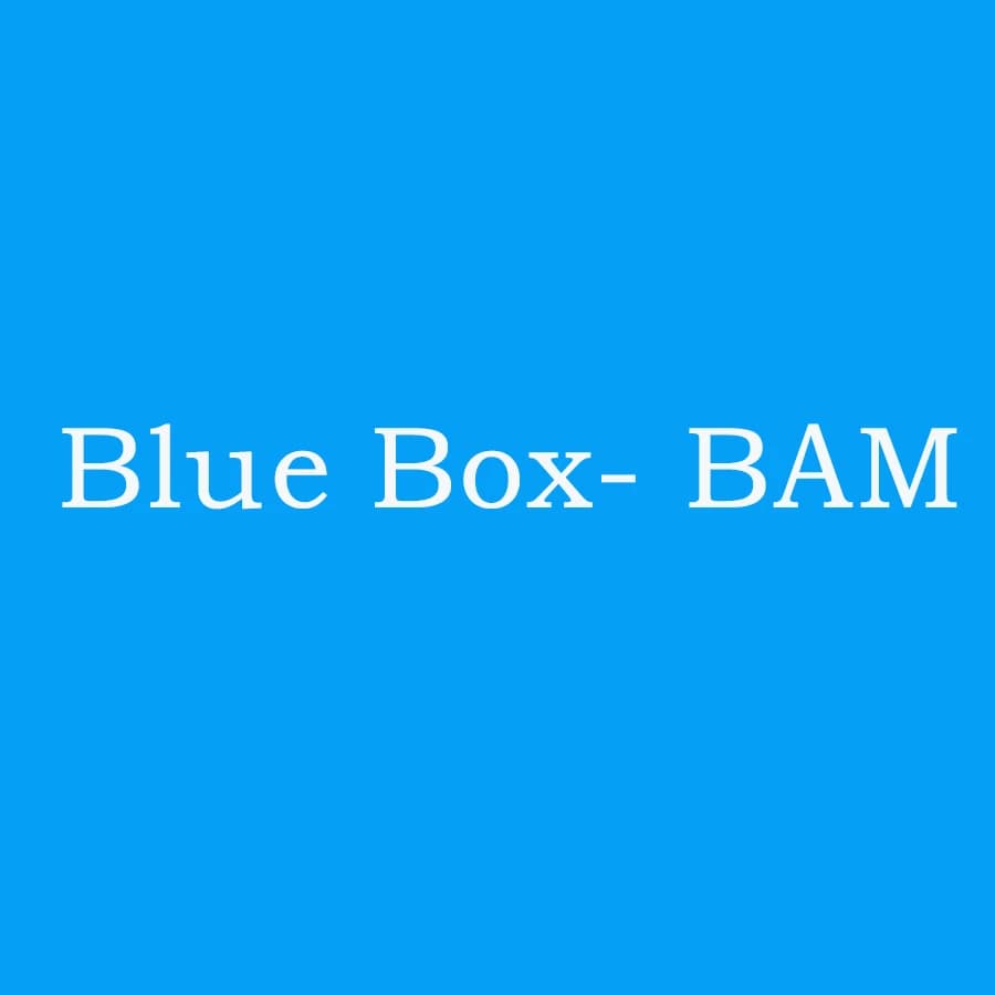 Blue Box- BAM