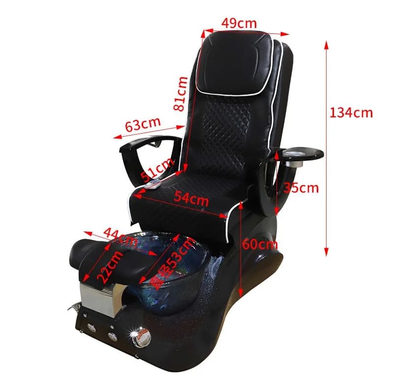 Nail salon high quality  Manicure Foot Massage  Pedicure Spa Chair/ Pipeless pedicure chair