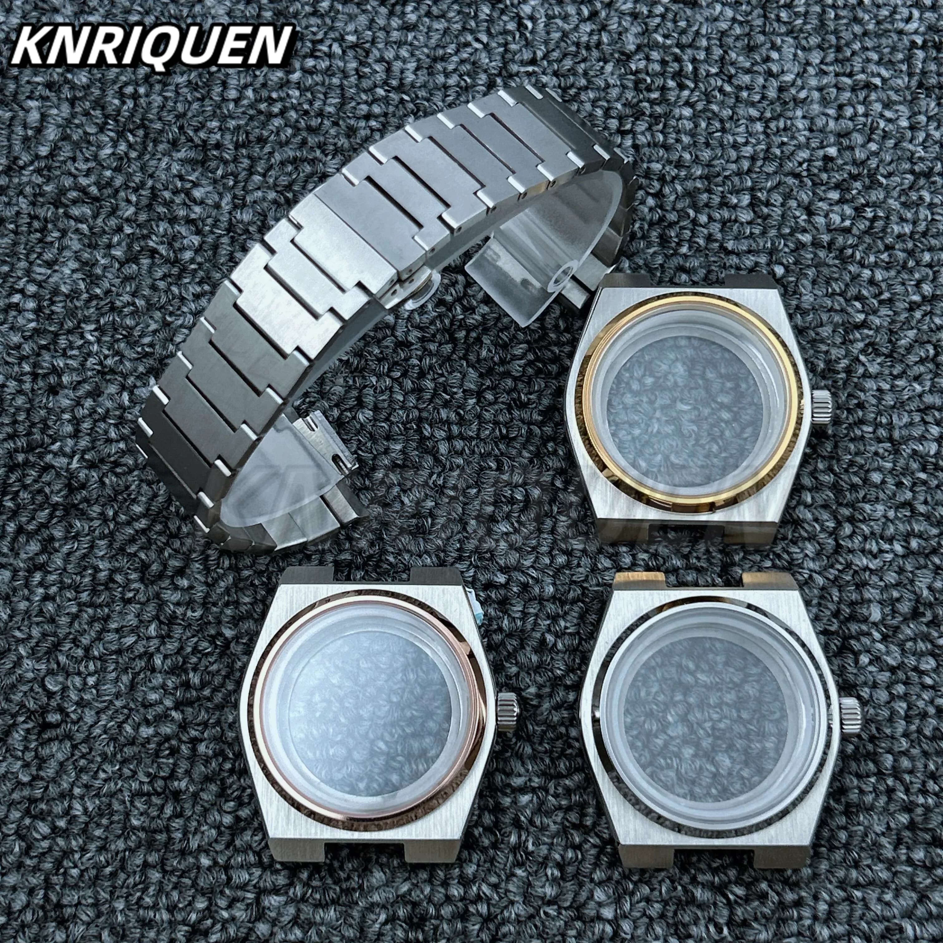 Top High Super Player 40mm Modified Case Strap Set Fits NH35 Movement Sapphire Glass Through Bottom Lum Modification Accessories