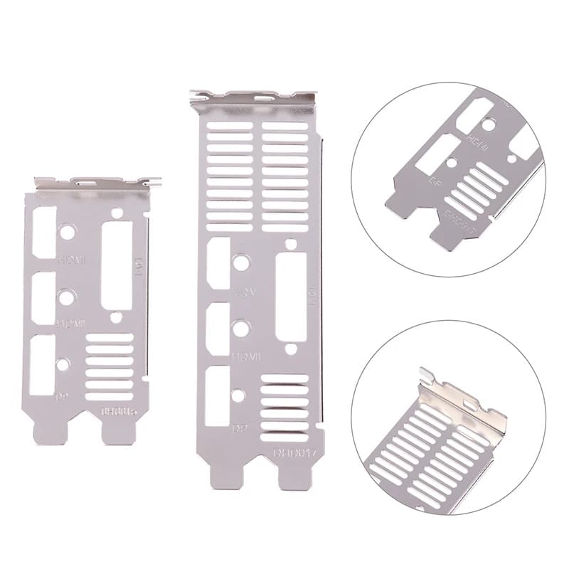 IO I/O Shield BackPlate Bracket For GIGABYTE GTX730 750 1050Ti 1650 Graphics Card Bezel Blank Baffle Accessories