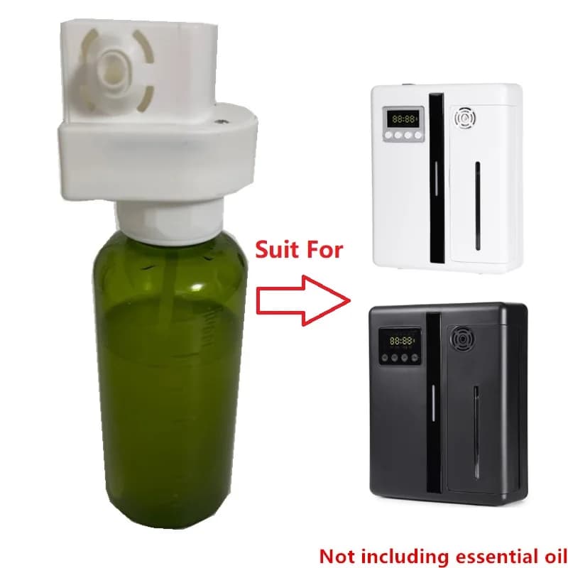 3pcs/lot Aromatherapy Essential Oil Diffuser Fog Head + 200ML Aroma Oil Bottle Parts（Not Including Essential Oil）