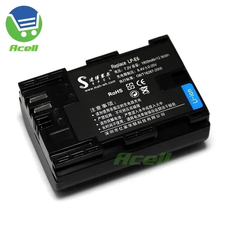Acell LP-E6 1800mAh Battery for SinoGNSS T300 / T300 SE / T300 Plus GNSS Receiver