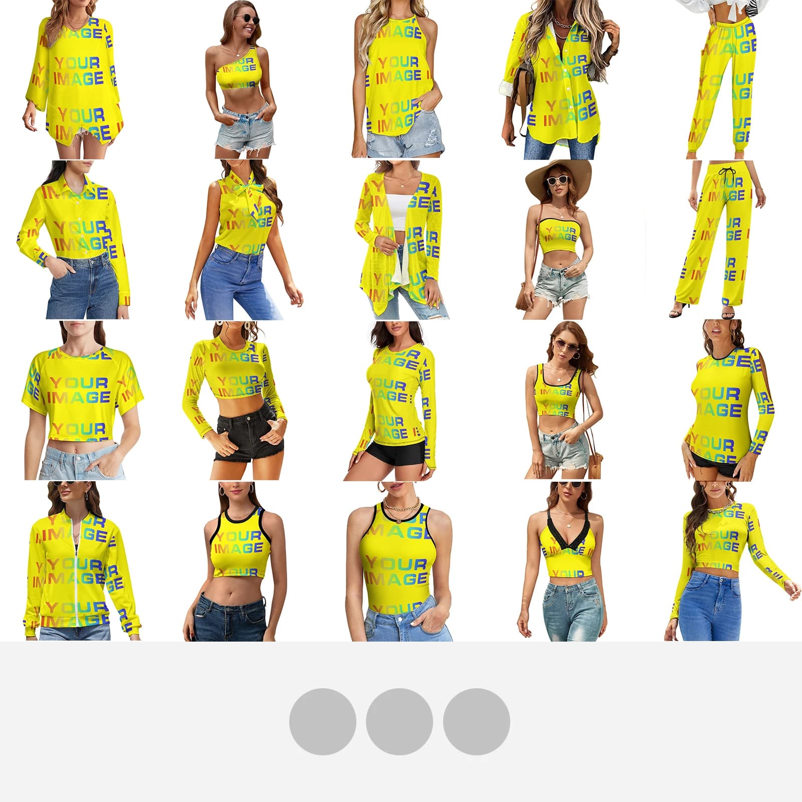 Customized Family Matching Clothes, Printed on Demand, Custom Images, Picture Woman Tops, Yoga Sportswear Shirt Party Uniforms