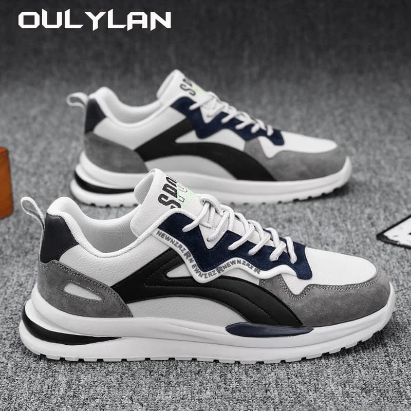 Men's Sports Breathable Mesh Sneakers 2024 Fashion Running Shoes Spring New Trend Casual Anti slip Wear resistant Shoes