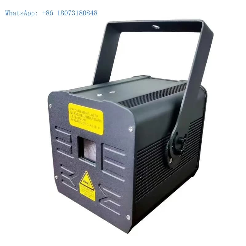 HXK-09W-3 9W White Laser Blink Effect Starry Laser Light