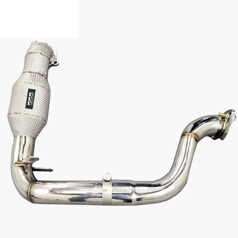 Head Section High flow Pipes Exhaust Pipes branch downpipe Exhaust Pipe with catalyst for Mercedes Benz A35L AMG W177 2.0T