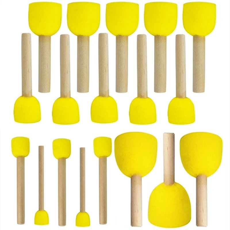 20PCS Sponge To Paint Sponges To Paint Crafts Sponge for Coloring Sponge Painting Watercolour