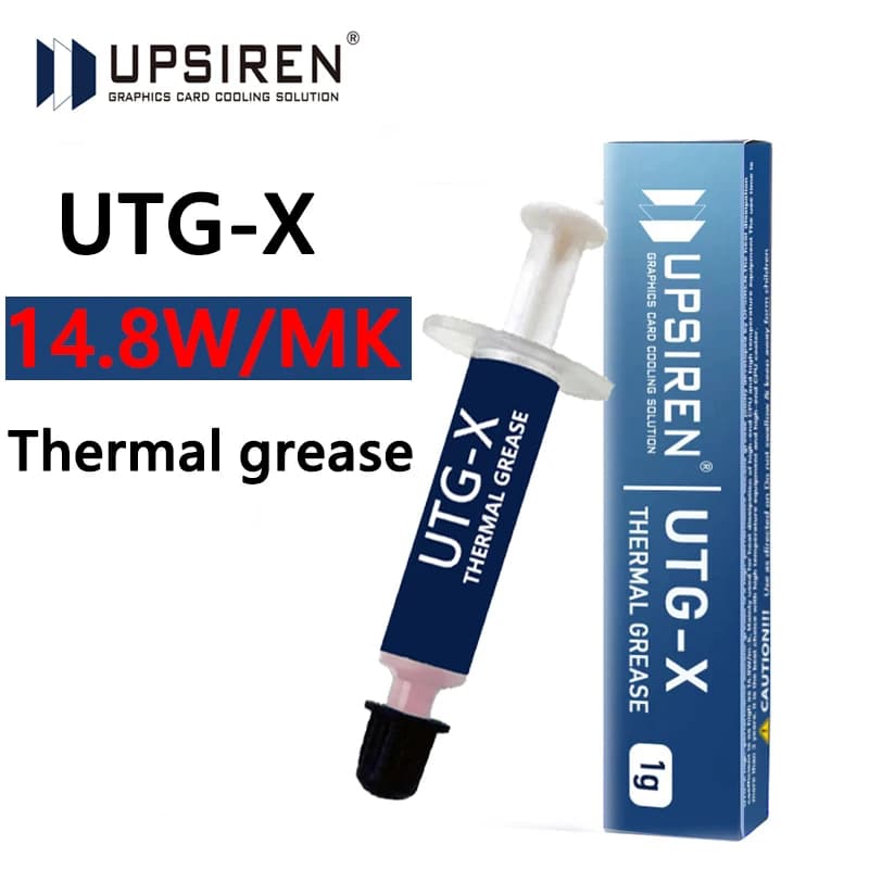 UPSIREN UTG-X 1g Syringe Heat Dissipation Silicone Thermal Grease For CPU Processor Video GPU Cooling Grease Thermal Compound