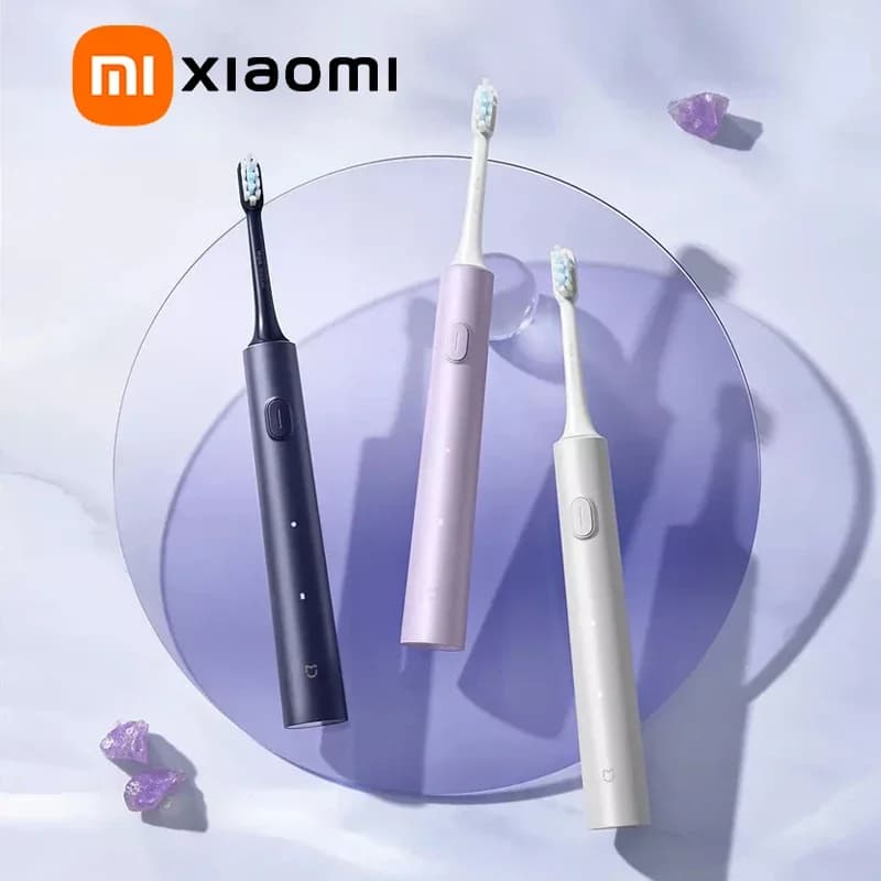 XIAOMI MIJIA T302 Sonic Electric Toothbrush - 31,000 RPM, 150 Days Battery,Copper-Free DuPont Brush Head,IPX8 Waterproof,4 Modes