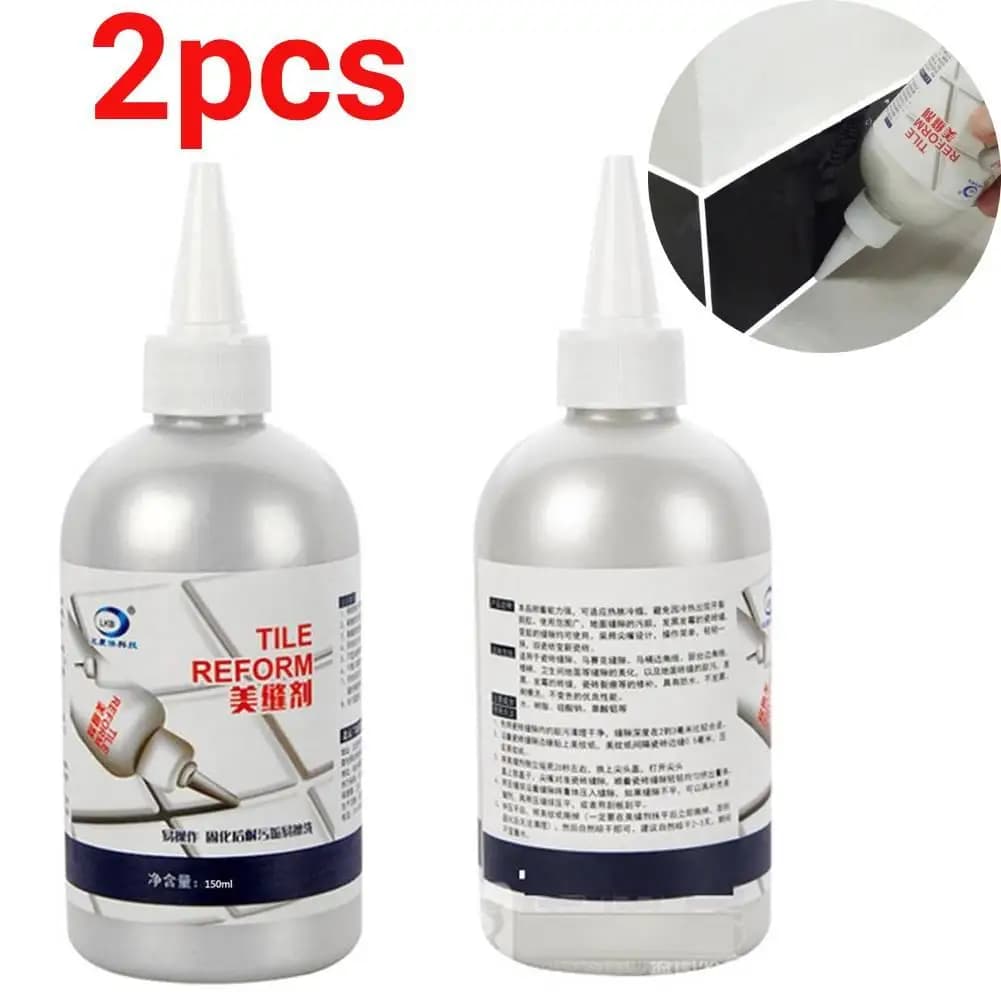 2pcs/lot Ceramic Tile Joint Waterproof Bathroom Grout Repair Agent Wall Filler Fungi Mouldproof Cleaner Caulking Agent